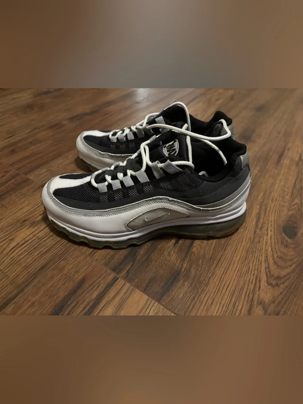 Nike Men’s Air Max 98 Sneakers - White & Black